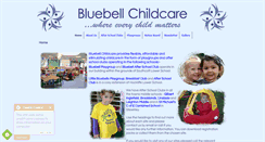 Desktop Screenshot of bluebellchildcare.co.uk